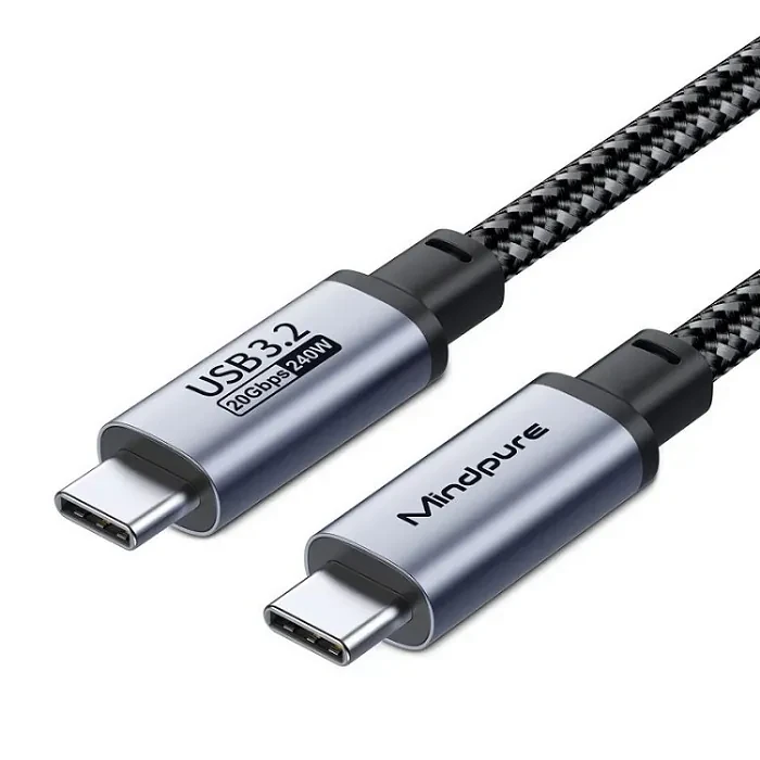 Type c 3.2 cable 4k  data 20GB Pawer 240w